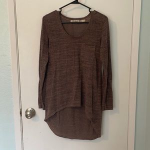 Michael Stars brown  tunic in one size.